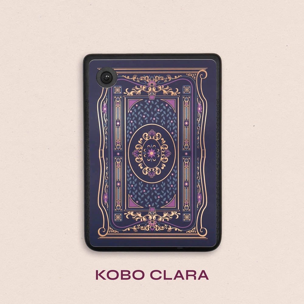 Literati Blue eReader Sticker Insert - Kobo Clara
