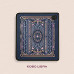 Literati Blue eReader Sticker Insert - Kobo LIbra 2 & Kobo Color 