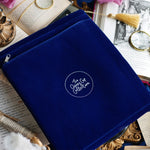 Literati - Blue - Book Sleeve - The Quirky Cup Collective