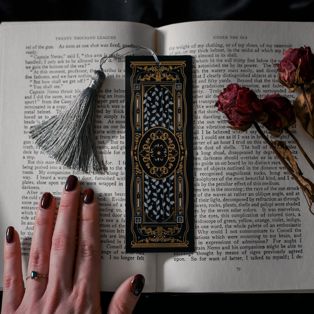 Literati Bookmark - Black