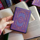 Kindle Sticker Insert - Literati Purple - The Quirky Cup Collective