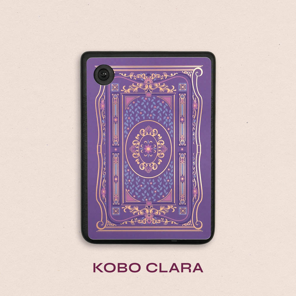 Literati Wisteria eReader Sticker Insert - Kobo Clara