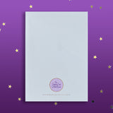 Made of stars -blank A5 notepad - the quirky cup collective