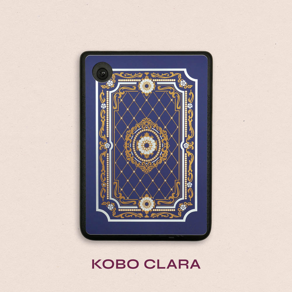 Moncherie Blue eReader Sticker Insert - Kobo Clara