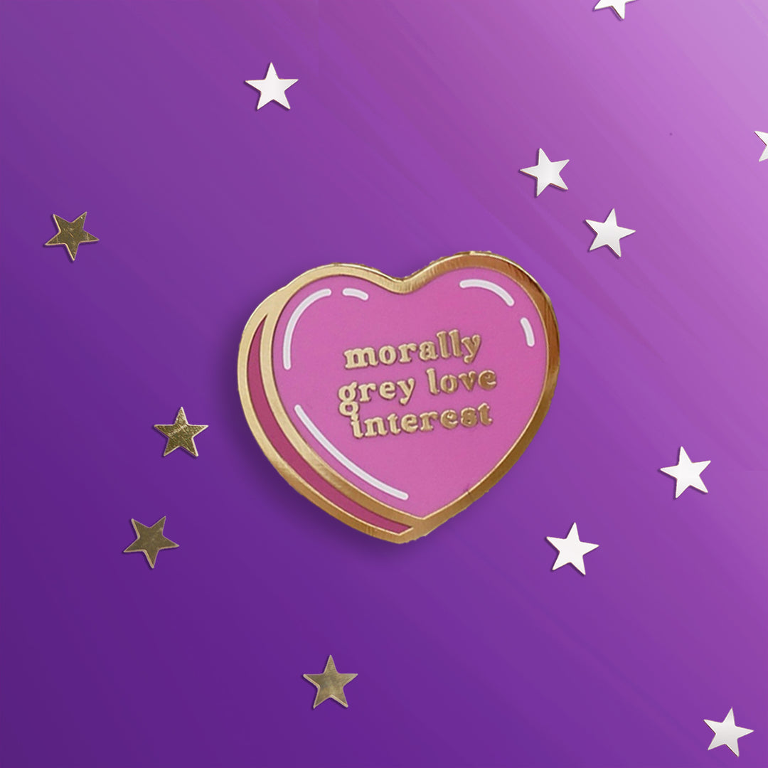 Candy Heart Enamel Pin Set