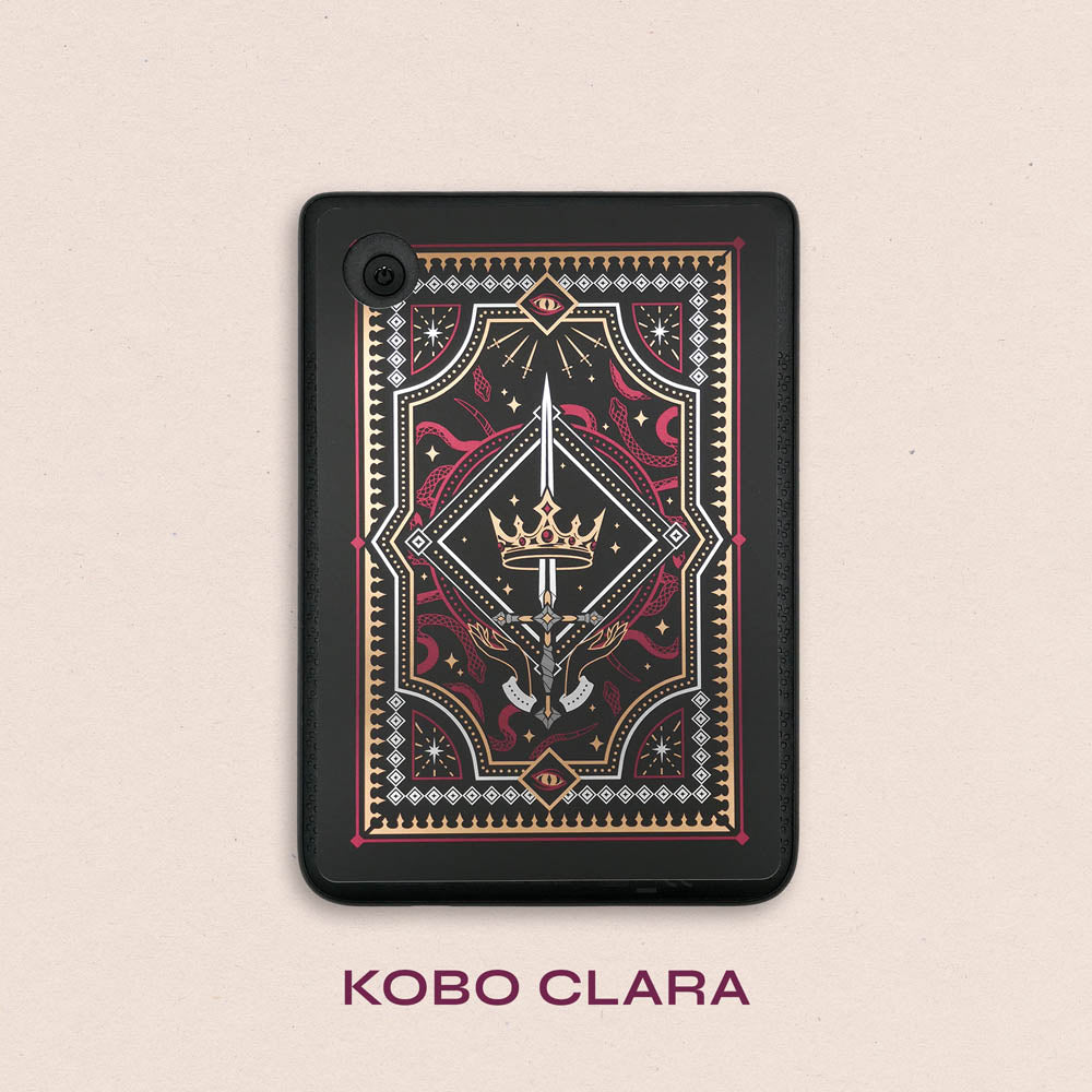 Oath Breaker Black eReader Sticker Insert - Kobo Clara