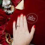 Once Upon a Time - Book Sleeve - Crimson - The Quirky Cup Collective