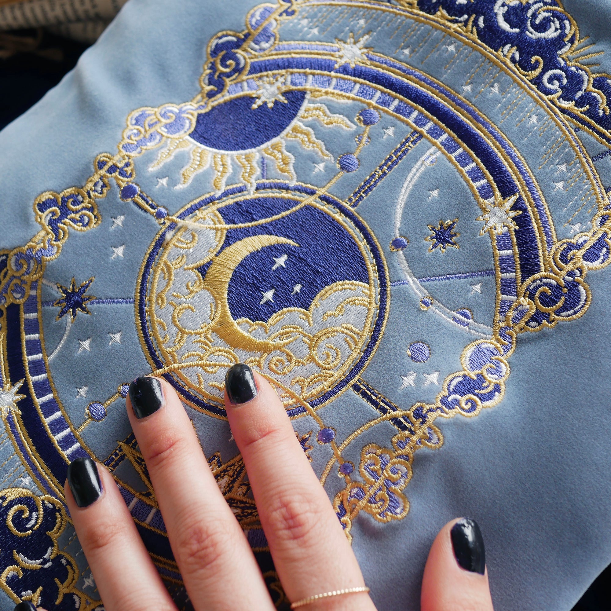 Otherworldly Book & iPad Sleeve - Blue - The Quirky Cup Collective