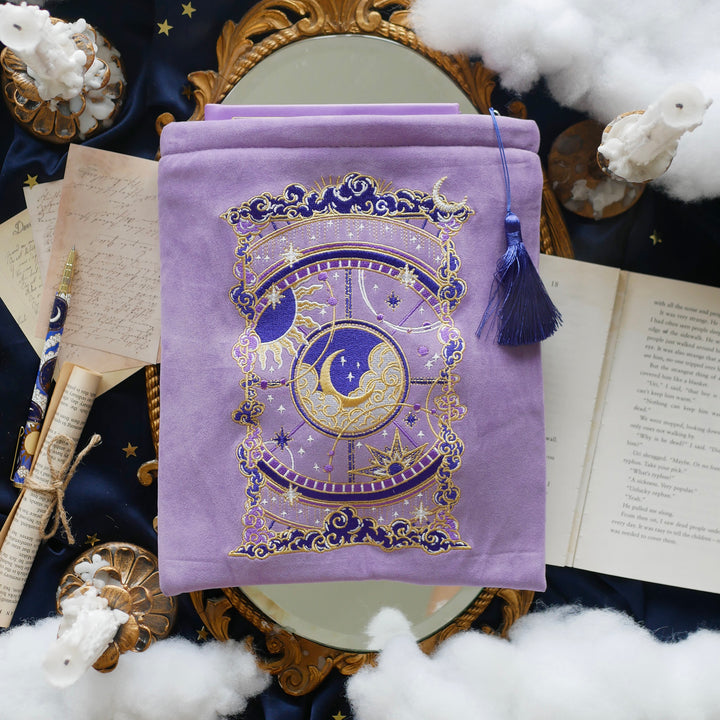 Otherworldly Book & iPad Sleeve - Lilac - Purple - The Quirky Cup Collective
