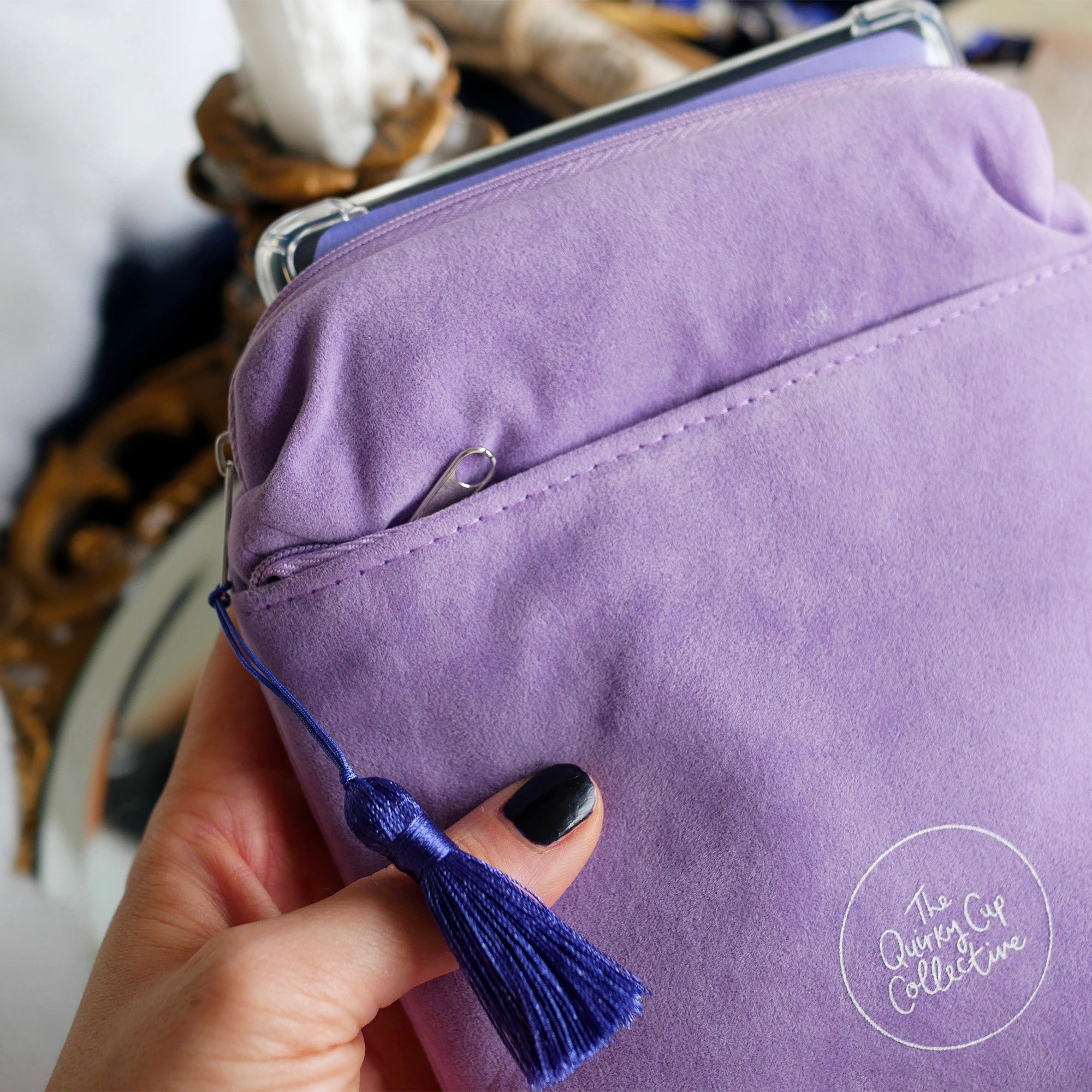 Otherworldly Kindle & E-reader Sleeve - Purple - The Quirky Cup Collective