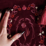Persephone Book Sleeve - Wine