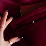 Persephone Book Sleeve - Wine