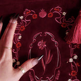 Persephone Book Sleeve - Wine