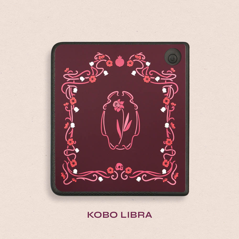 Persephone eReader Sticker Insert - Kobo LIbra 2 & Kobo Color 