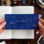 Reading Journal - Rubber Stamp Set - The Quirky Cup Collective