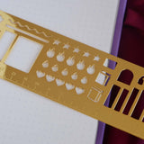 Reading Journal Stencil Ruler