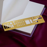 Reading Journal Stencil Ruler