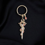 Serpentine Keyring