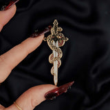 Serpentine Enamel Pin