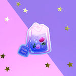 settle Peal Teabag  - Sticker - The Quirky Cup Collective