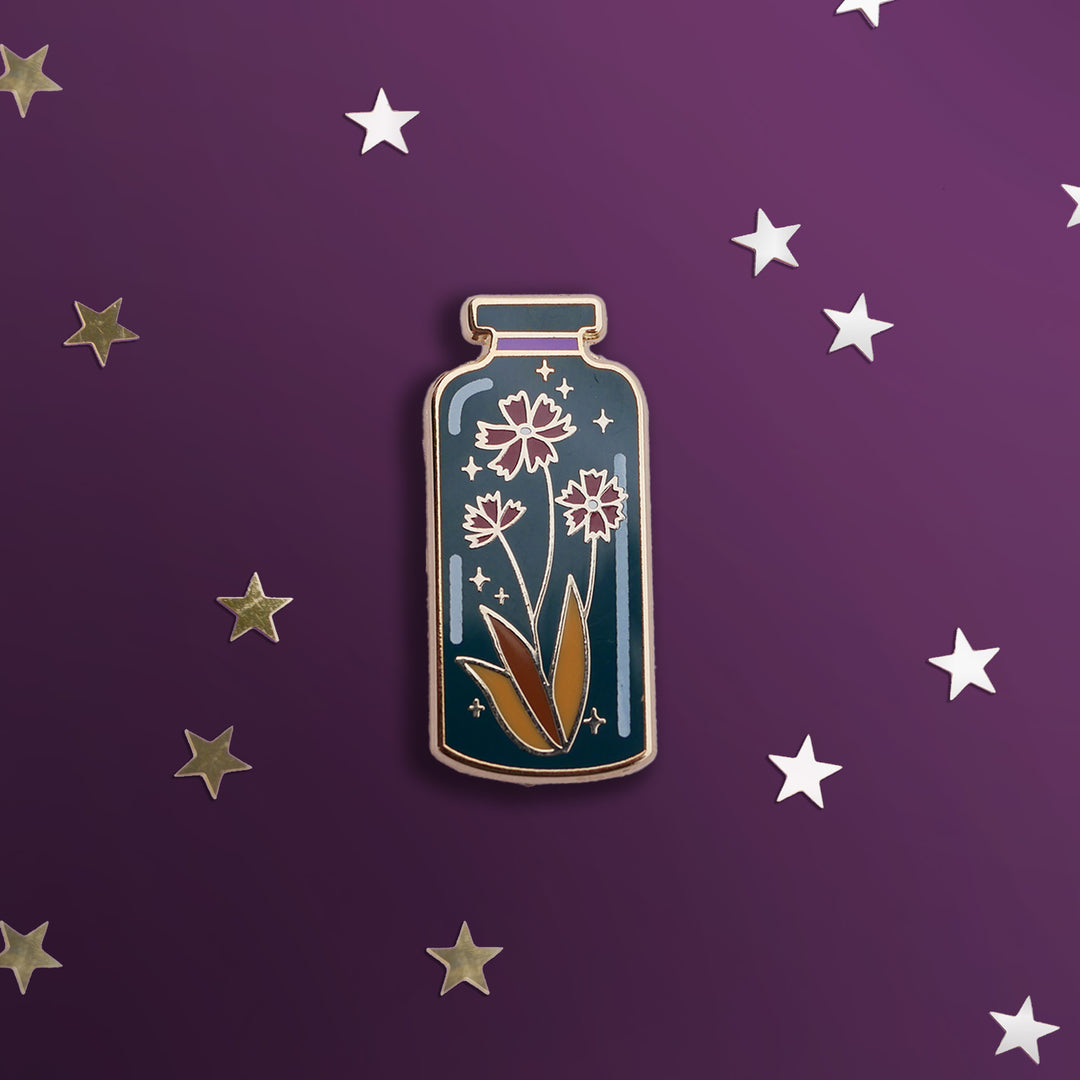 strength potion bottle - Enamel Pin - The Quirky Cup Collective
