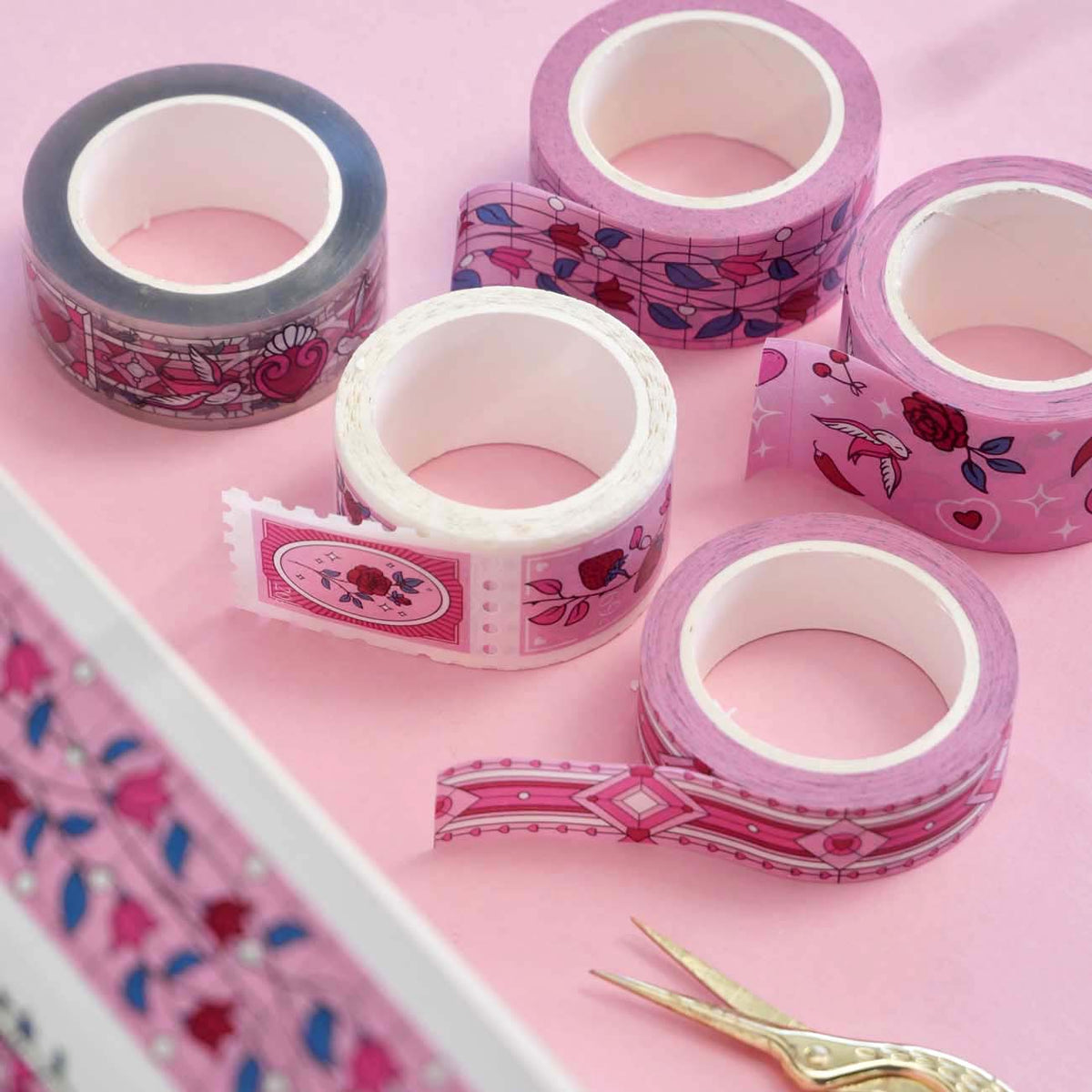 the full set of Sugar & Spice washi tape