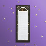 Sun & Moon - Notepad - Shopping list - Organisation - The Quirky Cup Collective