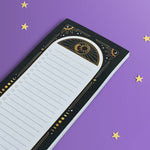 Sun & Moon - Notepad - Shopping list - Organisation - The Quirky Cup Collective