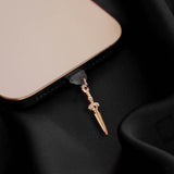 Sword Dust Plug - Gold