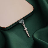 Sword Dust Plug - Silver