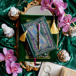 Literati - Journal - Bookmark - Pen - Book Sleeve - Bundle - Forest Green - The Quirky Cup Collective