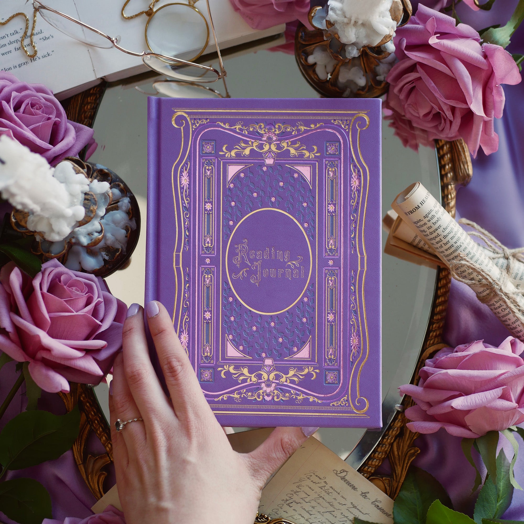 The Reading Journal - Wisteria - Volume 3 - The Quirky Cup Collective