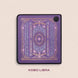 Wisteria Literati eReader Sticker Insert for Kobo Libra 2. This is a metallic foil detailed sticker for adding to your eReader for the perfect romantic book inspired eReader decor.
