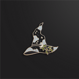Witches Hat Pin - Black