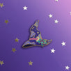 Witches Hat Pin - Purple - The Quirky Cup Collective