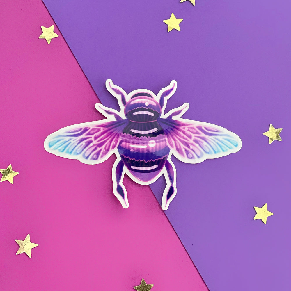 Busy Bee  - Sticker - The Quirky Cup Collective