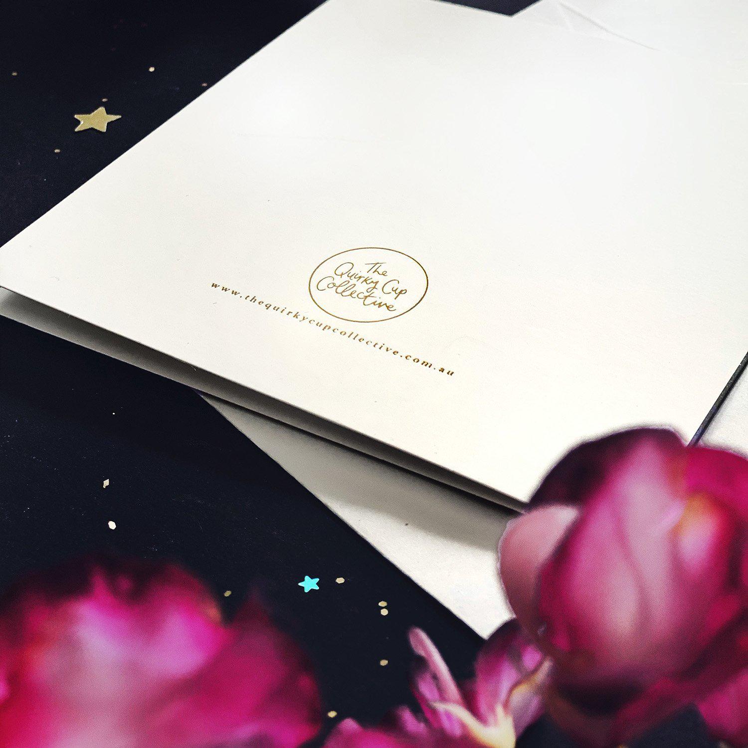 Crystal Dome Card - The Quirky Cup Collective