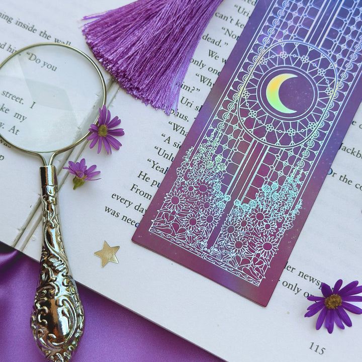 Iridescence Bookmark - purple - The Quirky Cup Collective