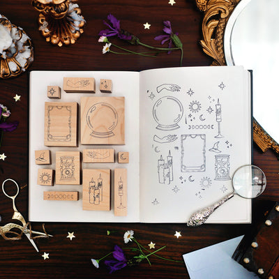 Practical Magic - Rubber Stamp set - The Quirky Cup Collective