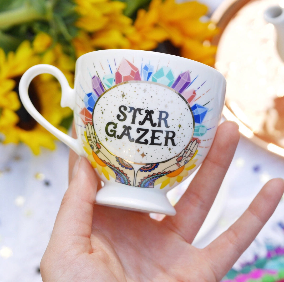 Star Gazer - Teacup Only - The Quirky Cup Collective