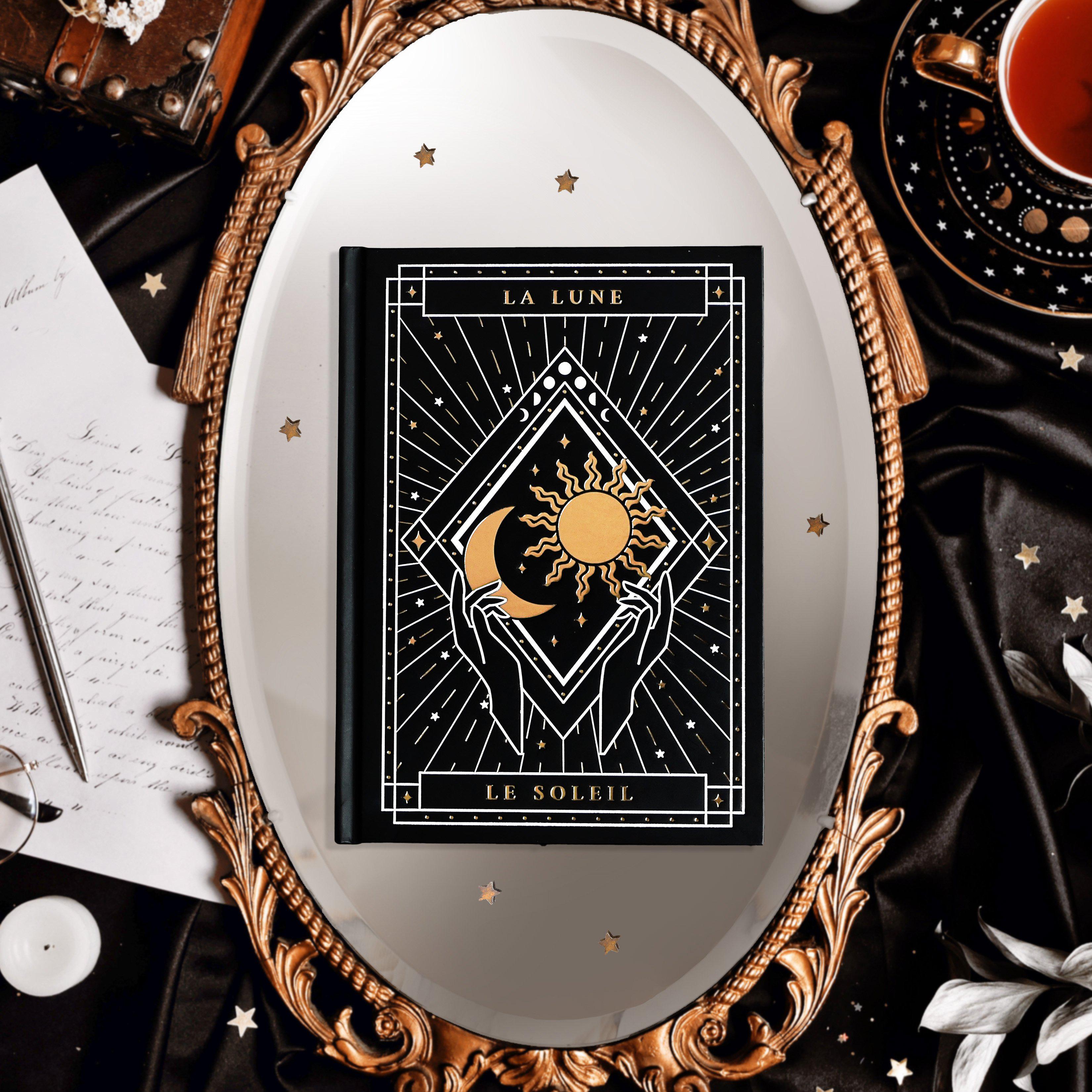 Sun & Moon Journal-Notebook-The Quirky Cup Collective-Dotted-Blank-Lined-Notebook-A5-180 Pages-The Quirky Cup Collective