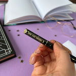 You Are Magic Pen Black - Rollerball Gel Pen - The Quirky Cup Collective