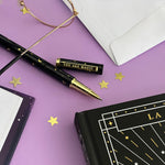 You Are Magic Pen Black - Rollerball Gel Pen - The Quirky Cup Collective