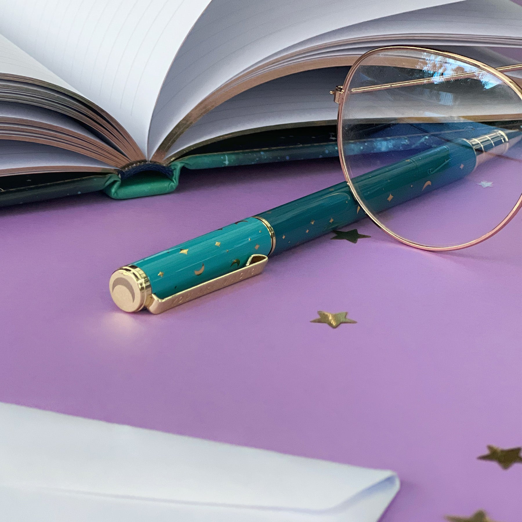 You Are Magic Pen Teal-Rollerball Gel Pen-The Quirky Cup Collective