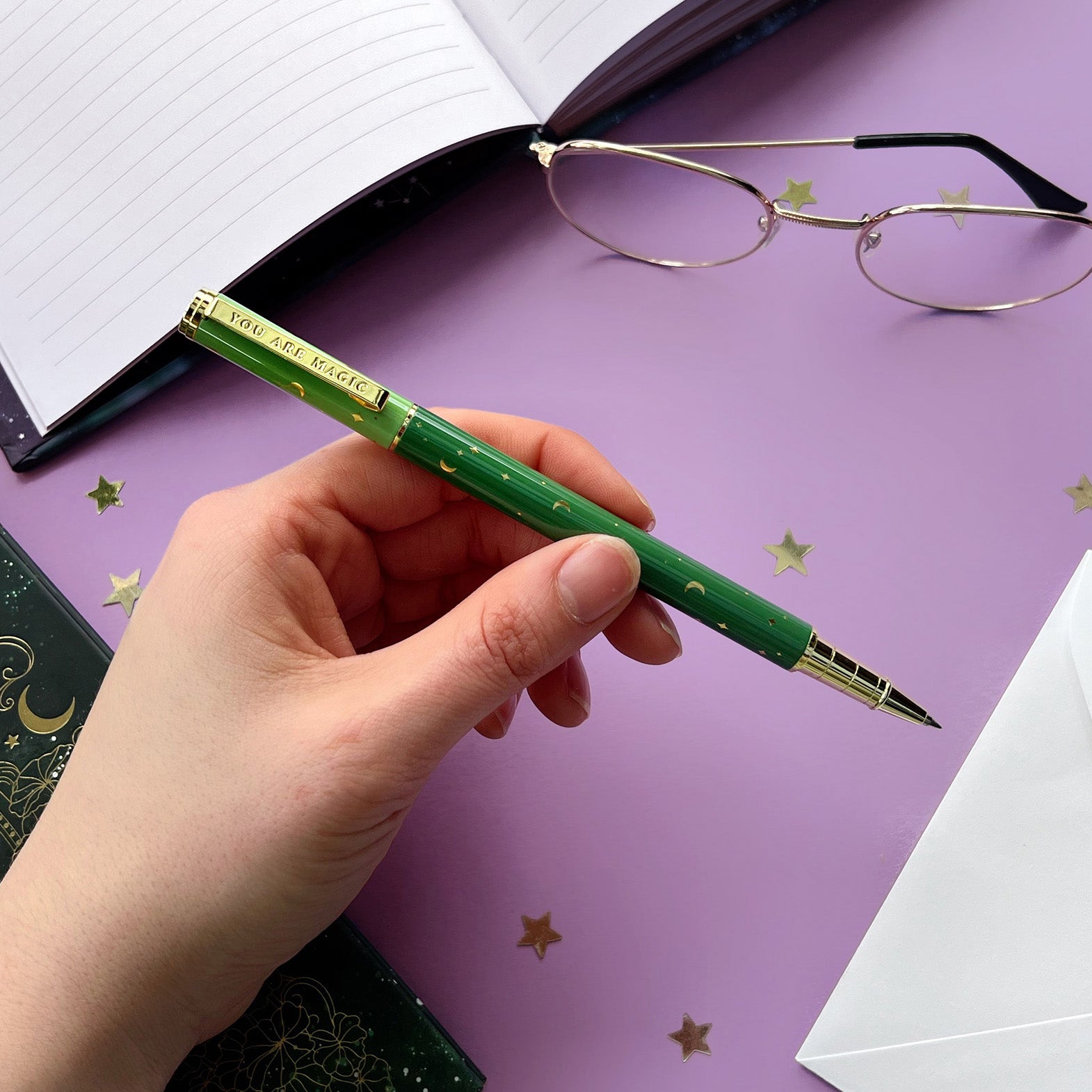 You are Magic Pen Green - Gel Pen - Black ink - The Quirky Cup Collective