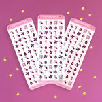 adult life - sticker sheet- planner stickers - the quirky cup collective