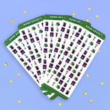 Home Stuff Planner Sticker Sheet
