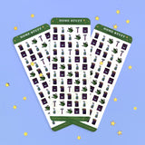 Home Stuff Planner Sticker Sheet