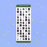 full set - reminders - organization - sticker sheet- planner stickers - the quirky cup collective