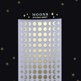 Moon Phases Planner Sticker Sheet